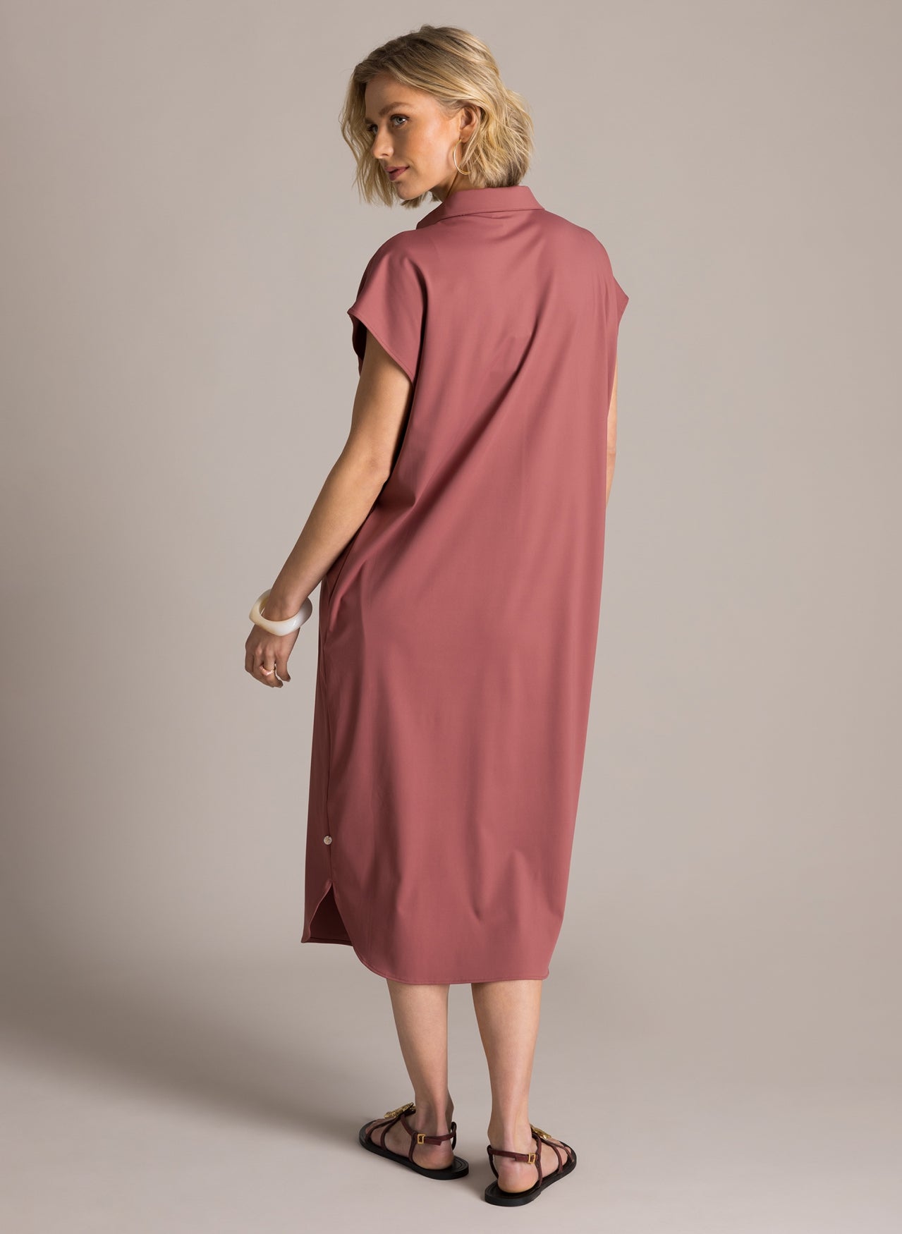YEST KLOE DRESS - PLUM - Vi-Leen's Fashions