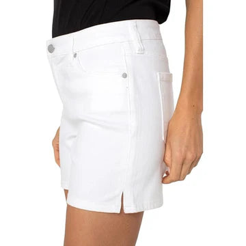 LIVERPOOL VICKIE SHORT - BRIGHT WHITE - Vi-Leen's Fashions
