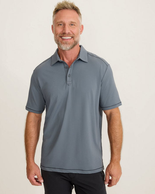 MEN'S TOMMY BAHAMA COSTA WAVE POLO - TURBULEN