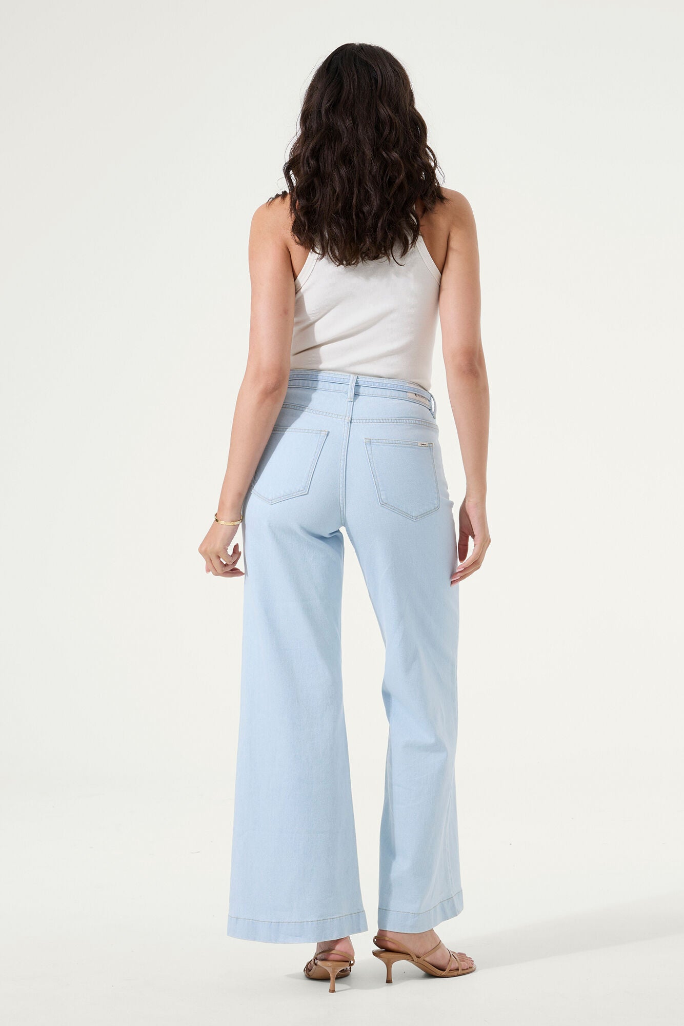 GARCIA CELIA WIDE LEG JEAN WITH TIE BELT - Vi-Leen's Fashions