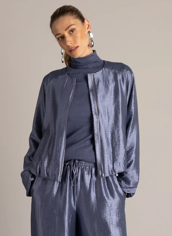 YEST KASSIA ESSENTIAL JACKET - FADED BLUE