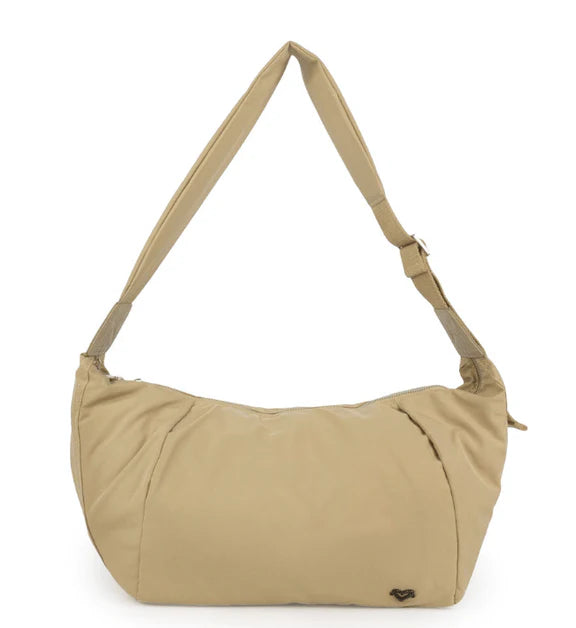 CANA COTTON SLING HOBO - OLIVE