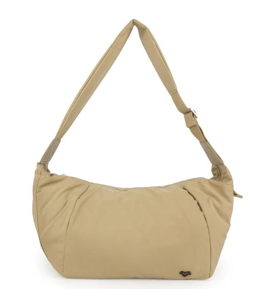 CANA COTTON SLING HOBO - OLIVE