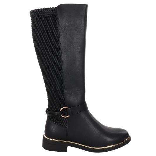TAXI MARGO TALL BOOT - BLACK