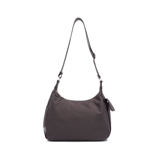 ELISE NYLON CROSSBODY - GREY