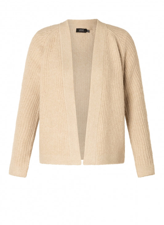 YEST CHARMAINE CARDIGAN - SAND