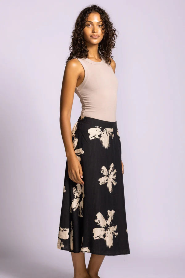 PINK MARTINI KESWICK SKIRT - BLACK - Vi-Leen's Fashions