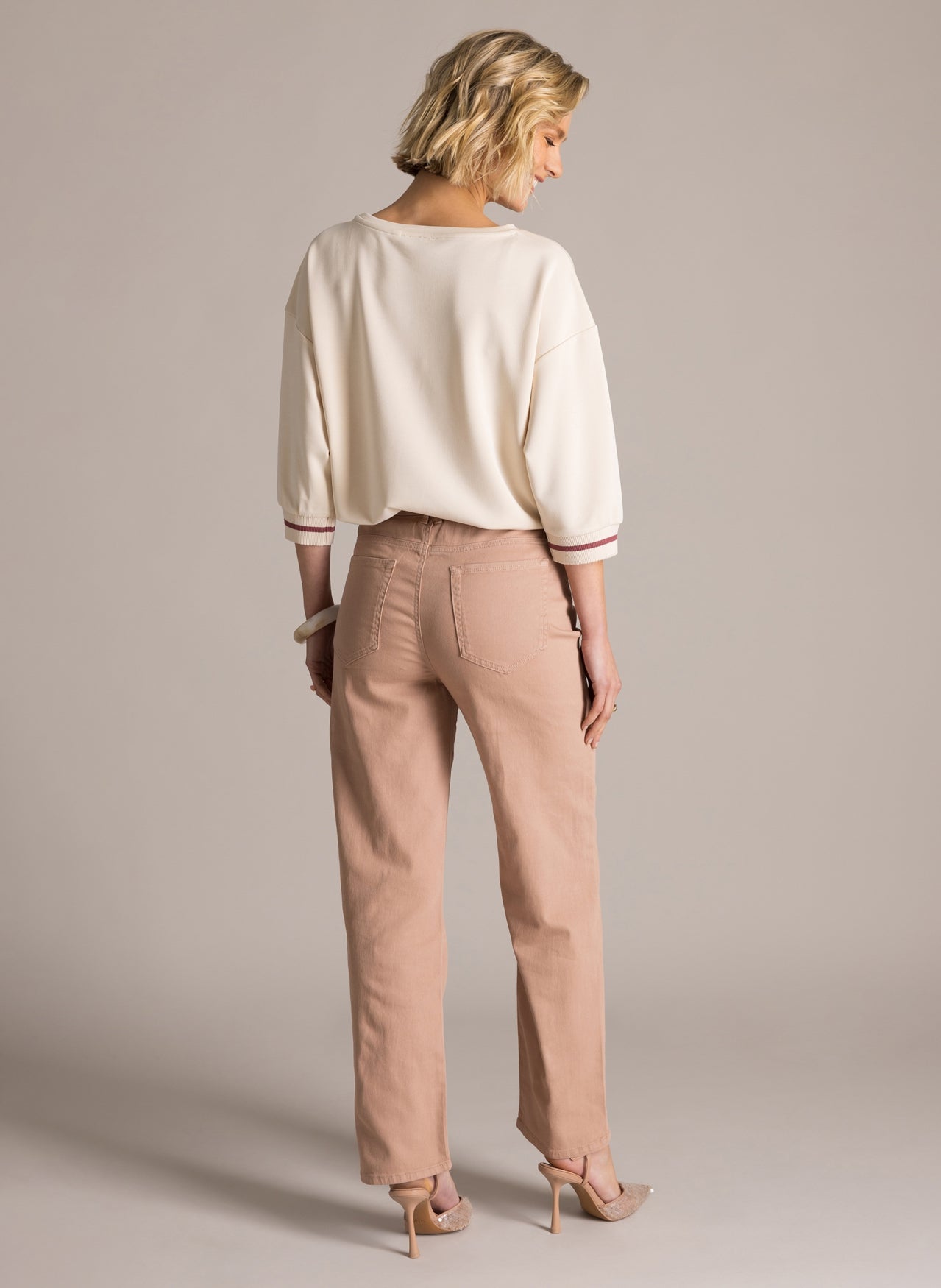 YEST KARIN STRAIGHT LEG PANT - DARK TERRA - Vi-Leen's Fashions