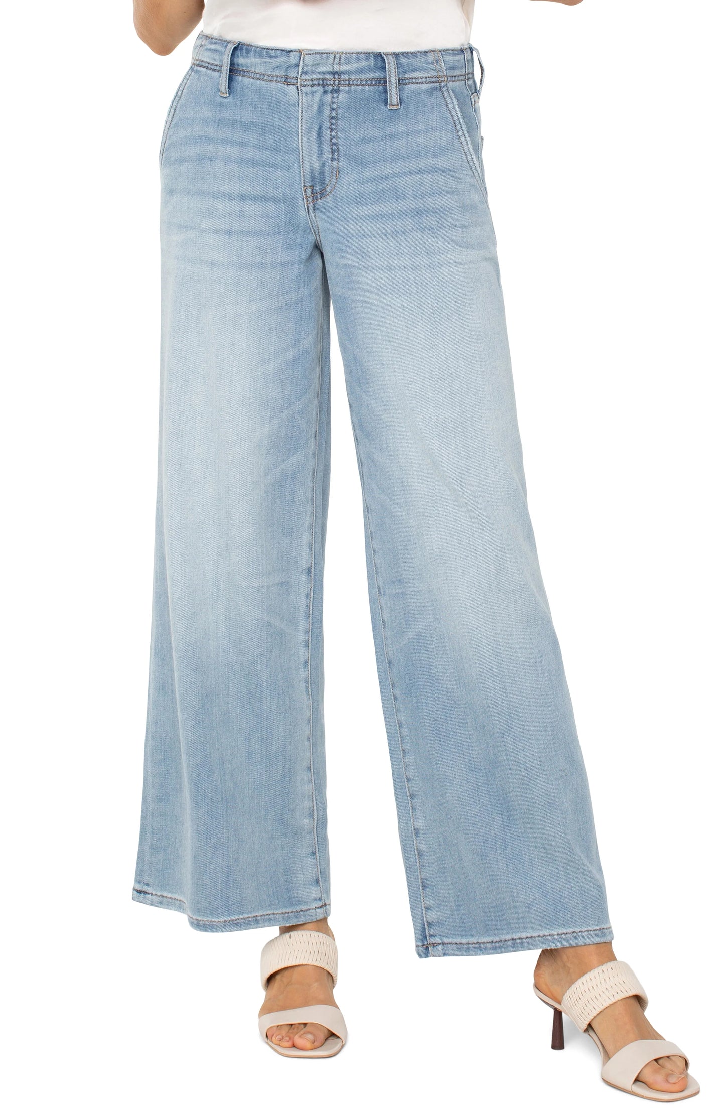 LIVERPOOL WEEKENDER WIDE LEG JEAN - LAS VIRGENES - Vi-Leen's Fashions