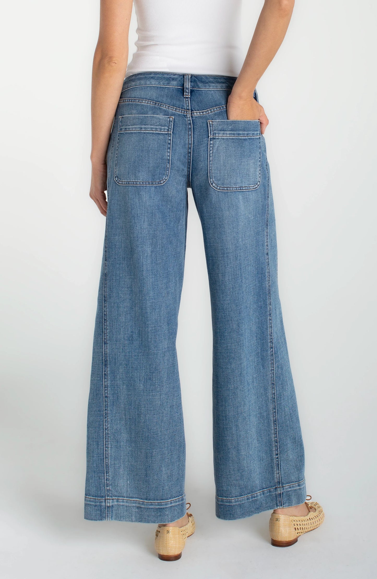 LIVERPOOL STRIDE WIDE LEG - CULVER CITY - Vi-Leen's Fashions