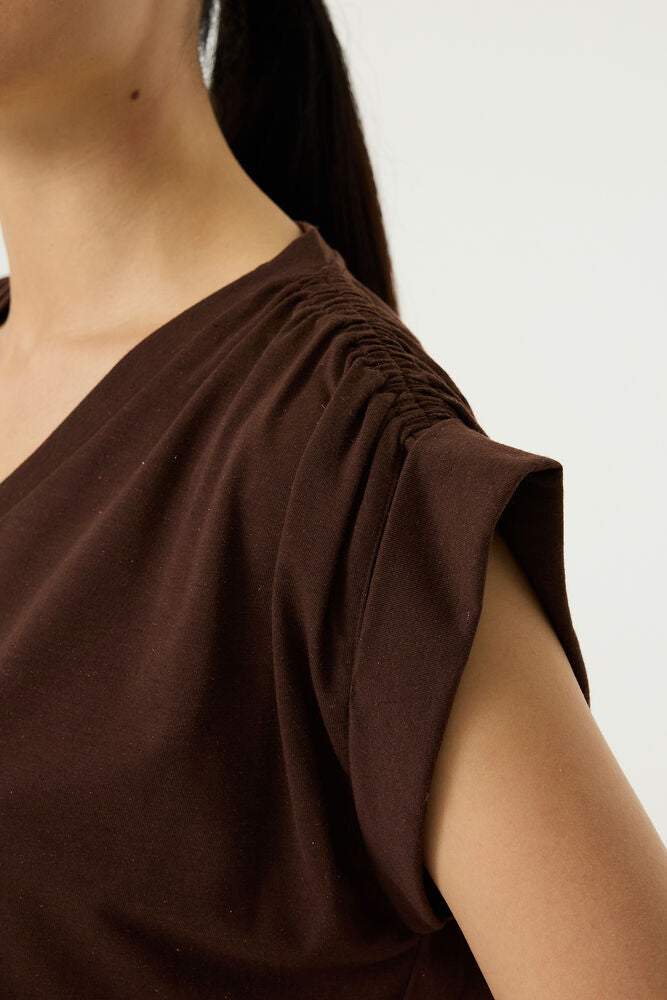 GARCIA EARTH BROWN T-SHIRT - Vi-Leen's Fashions