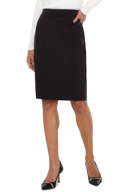 LIVERPOOL BLACK PENCIL SKIRT