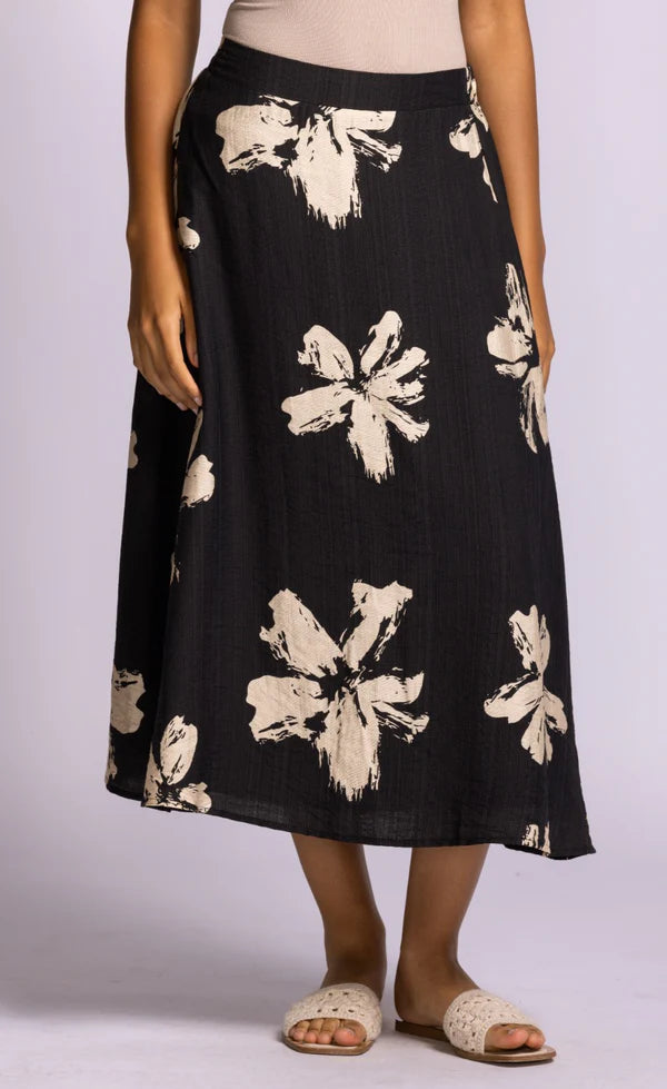 PINK MARTINI KESWICK SKIRT - BLACK - Vi-Leen's Fashions