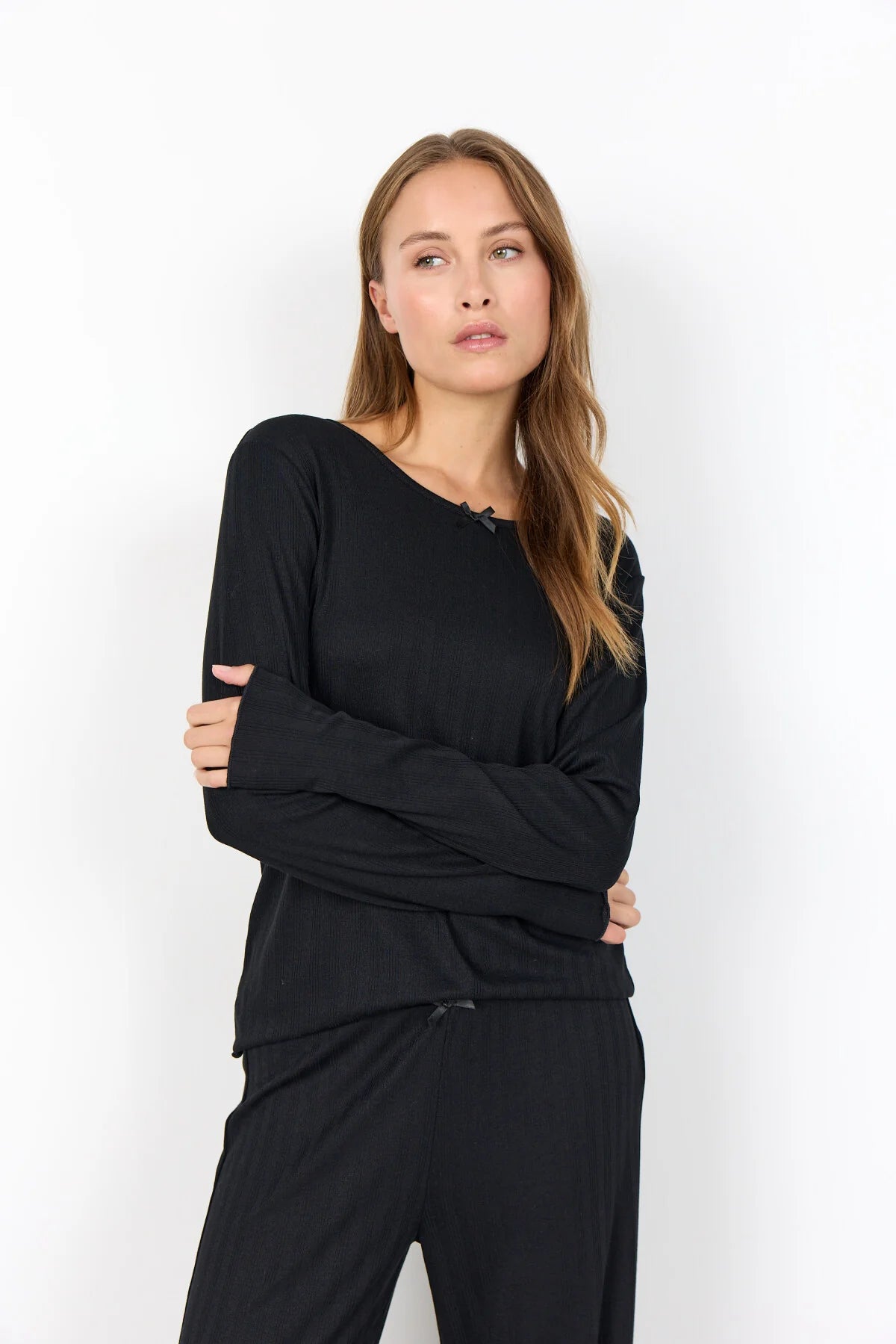SOYACONCEPT ALEA PAJAMA/LOUNGE SET - BLACK
