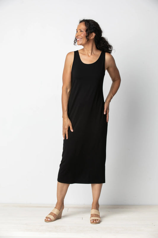 HABITAT EVERYTHING DRESS - BLACK