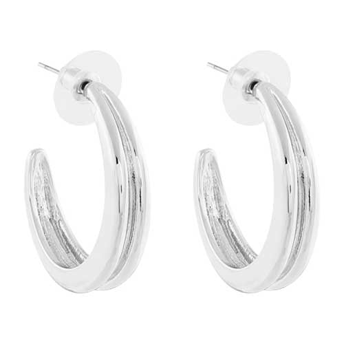 SILVER HOOP