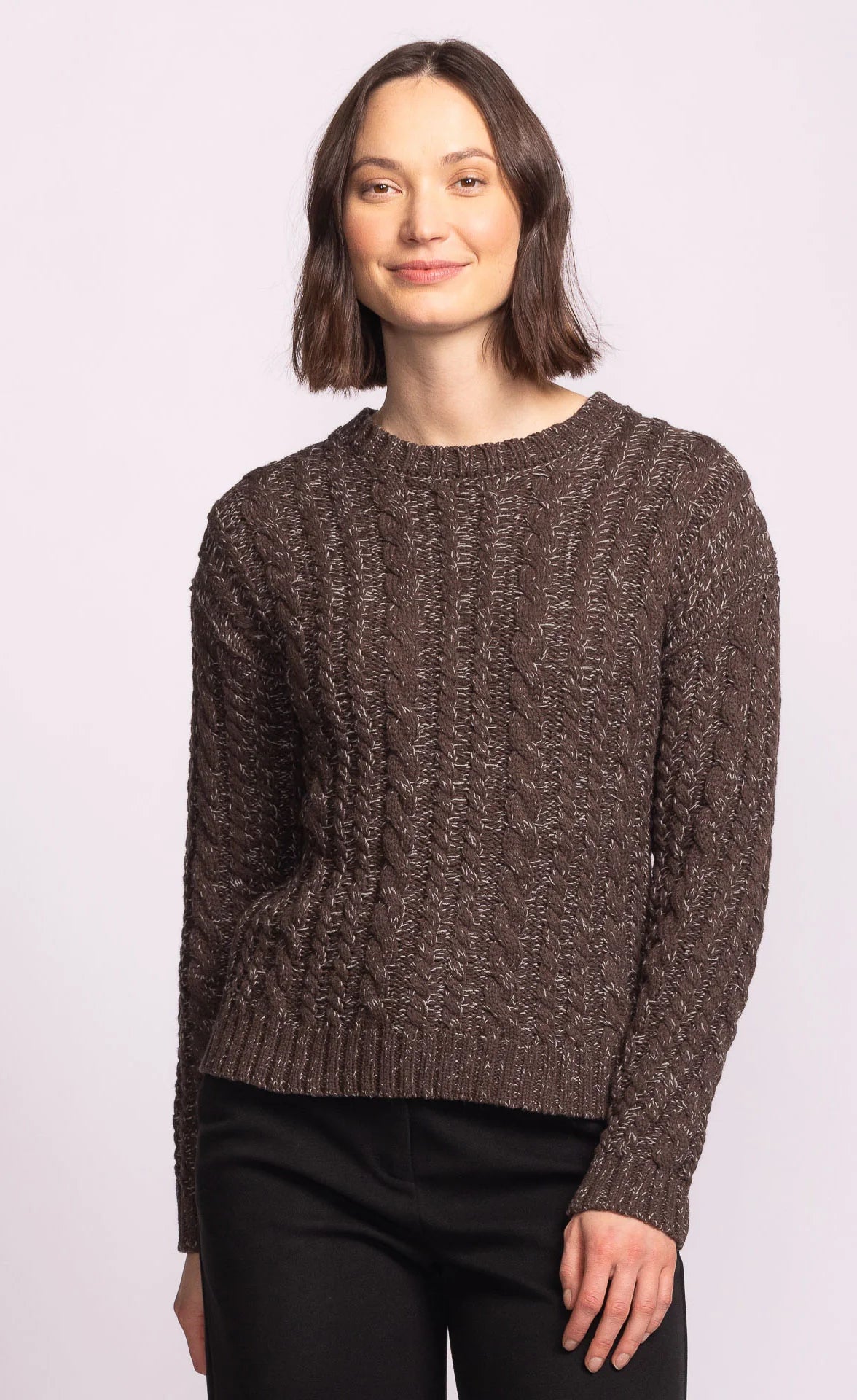 PINK MARTINI DIANE SWEATER - BROWN