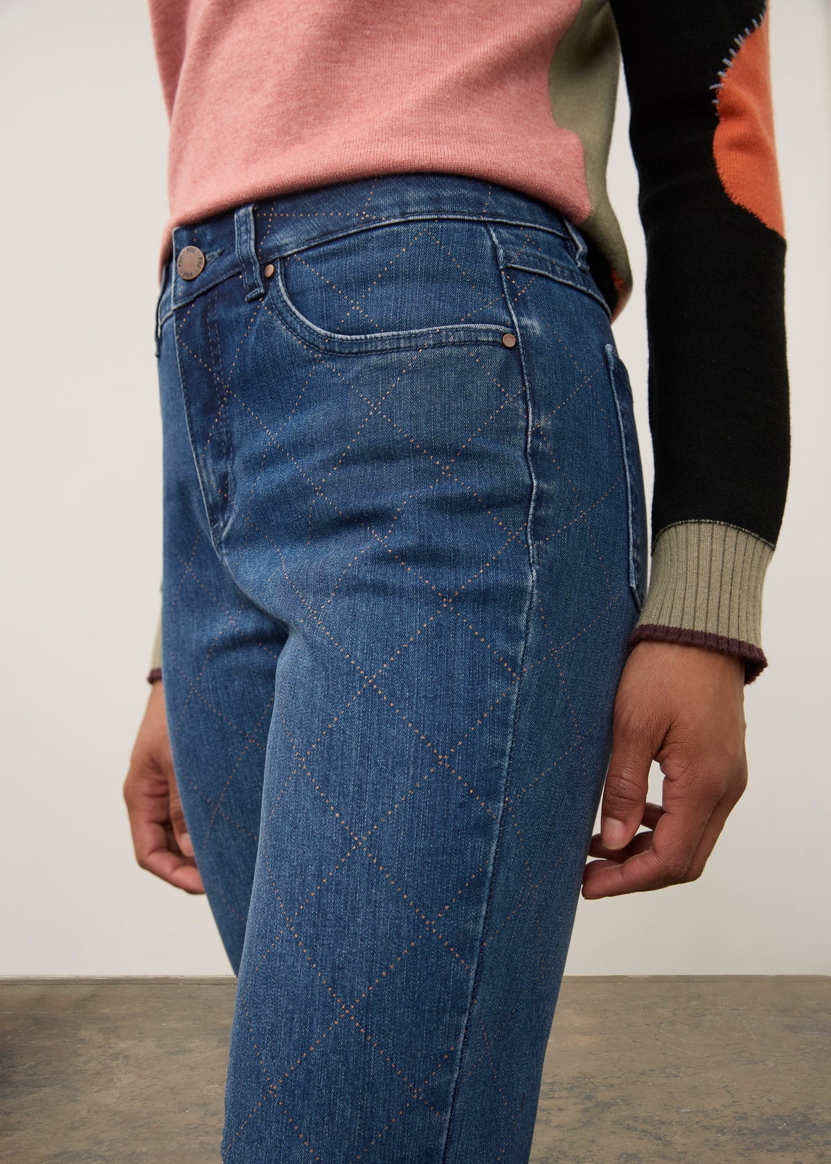 FDJ OLIVIA BOOTCUT JEAN - DARK WASH - Vi-Leen's Fashions