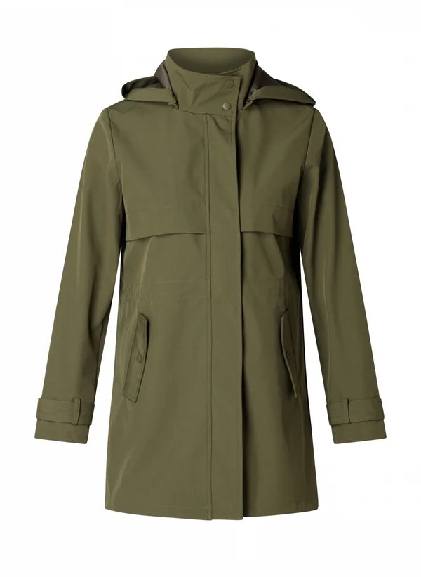 YEST XENIA OUTERWEAR - OLIVE - Vi-Leen's Fashions