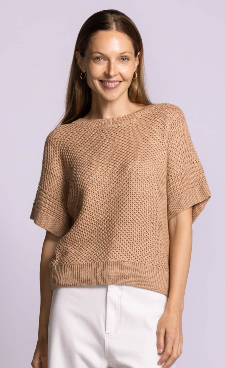 PINK MARTINI GERDA SWEATER - TAUPE - Vi-Leen's Fashions