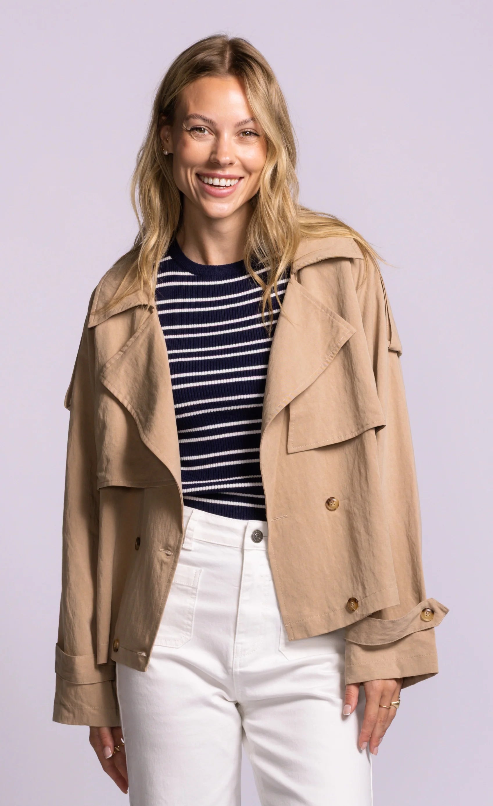 PINK MARTINI MILLDALE JACKET - KHAKI - Vi-Leen's Fashions