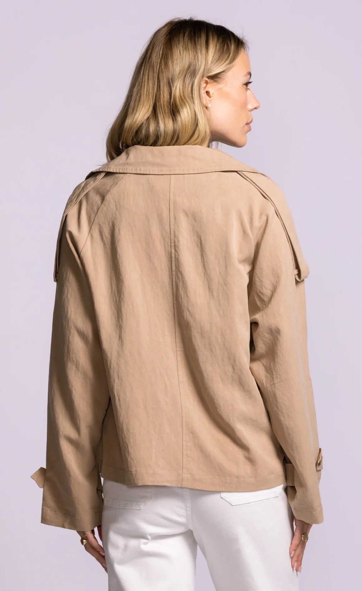 PINK MARTINI MILLDALE JACKET - KHAKI - Vi-Leen's Fashions